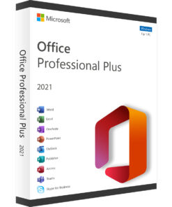 Microsoft Office Professional Plus 2021 packaging